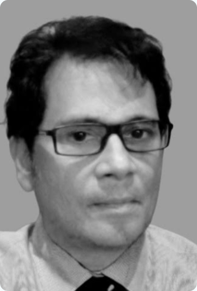 Retrato de Azeem Khan