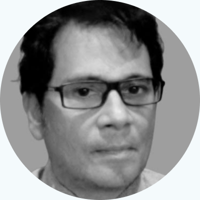 Retrato de Azeem Khan